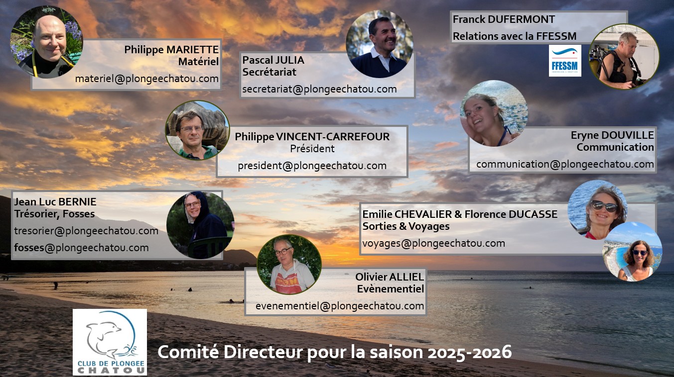 Organigramme saison 2025-2026